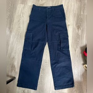 Aritzia Troop Cargo Pants, Size 6, Navy